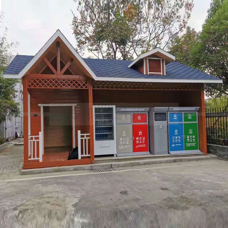 社區(qū)垃圾分類亭常用功能有哪些？可向智能化垃圾亭拓展嗎？配圖二